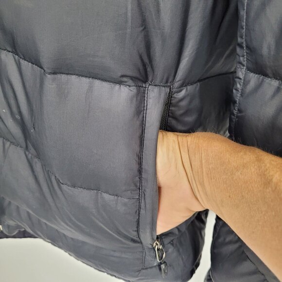 Marmot Mens 800 Fill Power Down Jacket Sz XL Black Goose Down Lightweight Warm - Picture 6 of 14